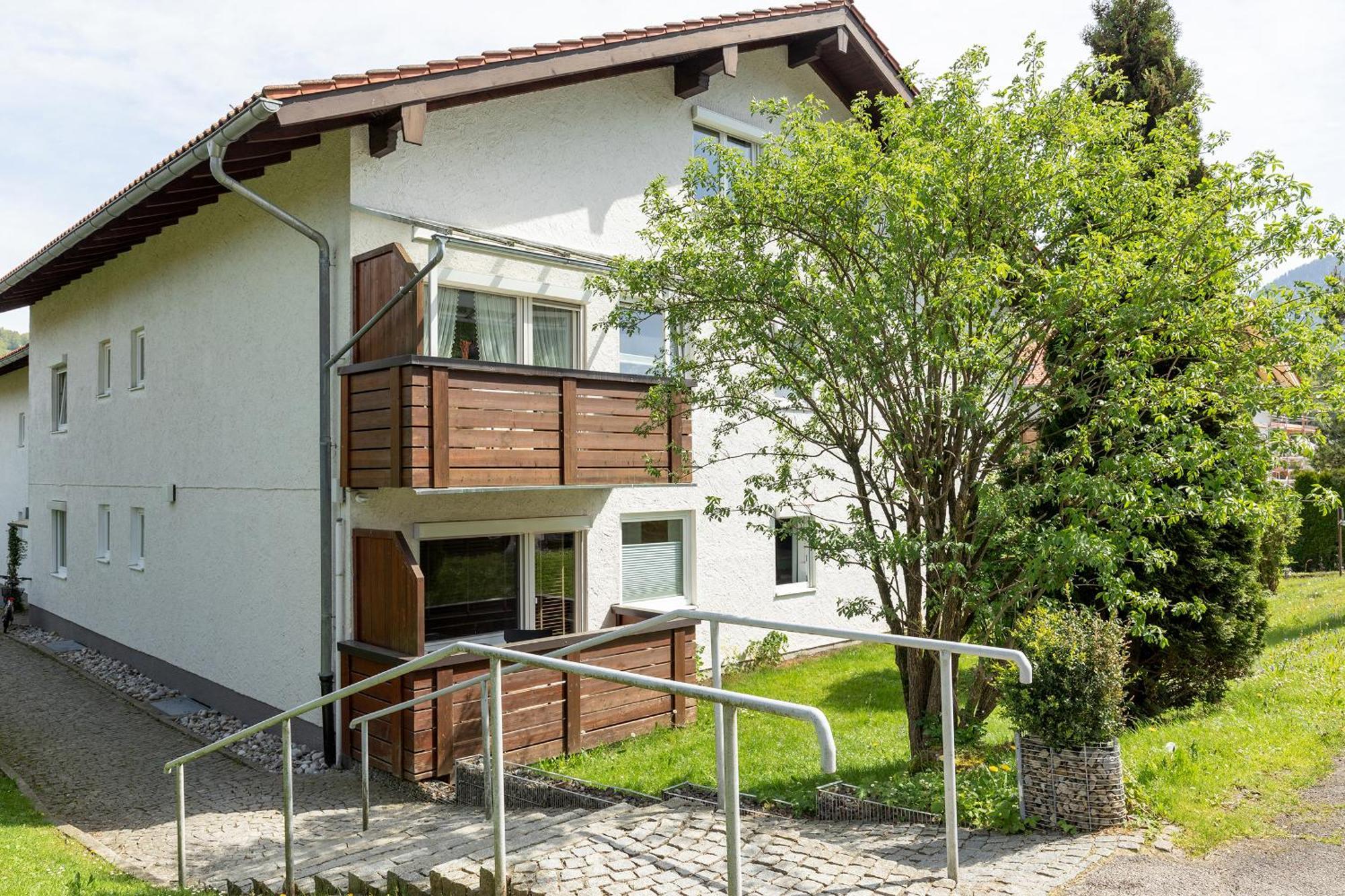 Apartment Fuchsbau - 2 Zimmer Mit Balkon Ruhpolding Dış mekan fotoğraf
