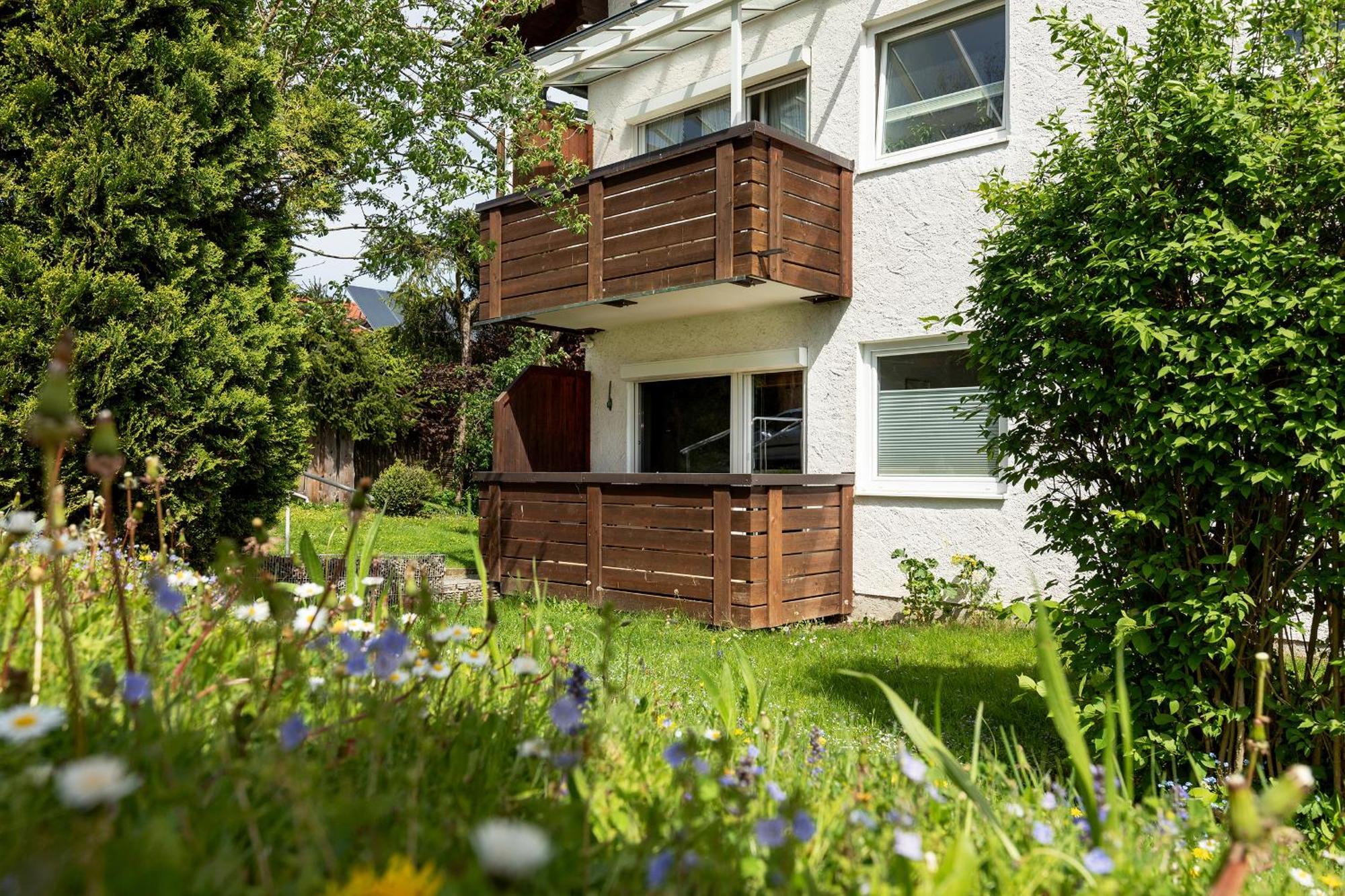 Apartment Fuchsbau - 2 Zimmer Mit Balkon Ruhpolding Dış mekan fotoğraf